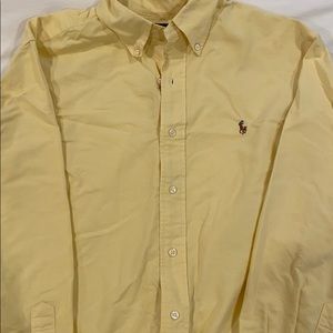 Ralph Lauren yellow polo classic fit - 16 32/33